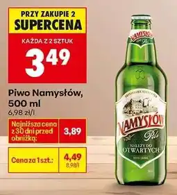 Biedronka Piwo Namysłów, 500 ml oferta