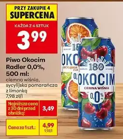 Biedronka Piwo Okocim Radler 0,0%, 500 ml oferta