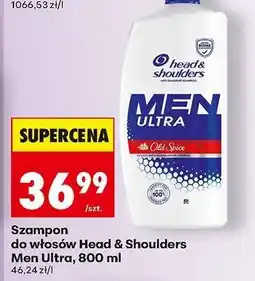 Biedronka Szampon do włosów Head & Shoulders Men Ultra, 800 ml oferta