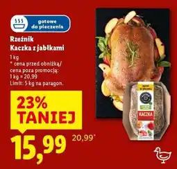 Lidl RZEŹNIK Kaczka z jabłkami oferta