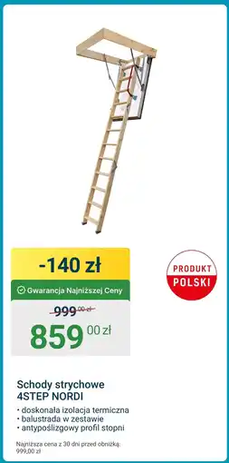 ERLI Schody strychowe Polski oferta