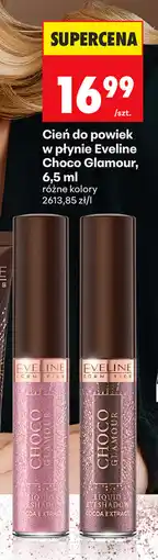 Biedronka Cień do powiek w płynie Eveline Choco Glamour, 6,5 ml różne kolory oferta