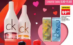 Biedronka Calvin Klein IN2U woda toaletowa dla kobiet lub mężczyzn oferta