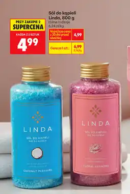 Biedronka Linda Sól do kąpieli oferta