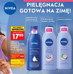 Biedronka Nivea Odżywcze mleczko do ciała lub balsam z olejkiem Nivea oferta