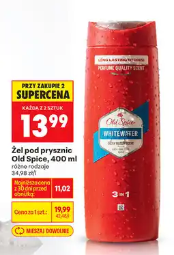 Biedronka Old Spice żel pod prysznic Whitewater oferta
