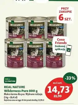 Maxi Zoo REAL NATURE Wilderness Pure oferta