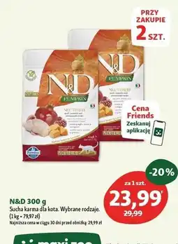 Maxi Zoo N&D 300 g sucha karma dla kota oferta