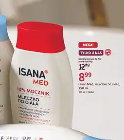 Rossmann Mleczko do ciała Isana Med oferta