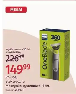 Rossmann Golarka hybrydowa 360qp2834/20 Philips Oneblade oferta