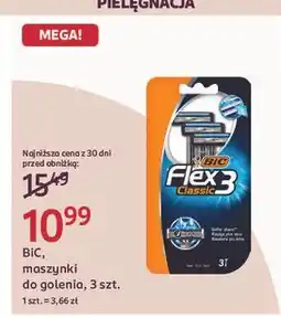 Rossmann Maszynka do golenia classic Bic Flex 3 oferta
