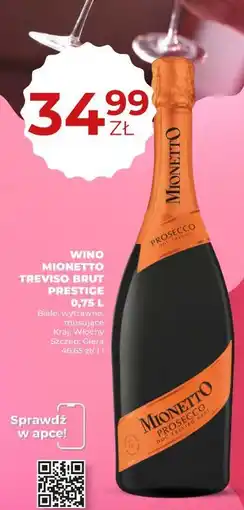 Duży Ben Wino Mionetto Treviso Brut Prestige oferta