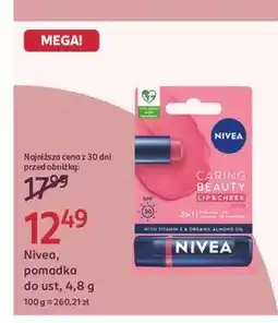 Rossmann Pomadka soft rose Nivea oferta