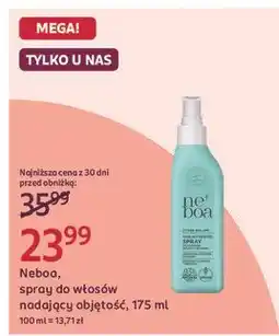 Rossmann Spray do włosów nadający objętość Neboa oferta