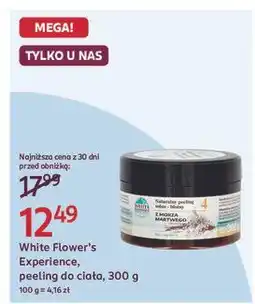Rossmann Naturalny peeling solno-błotny z morza martwego White Flower's oferta