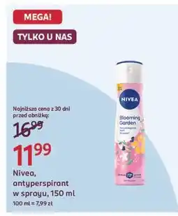 Rossmann Antyperspirant blooming garden Nivea oferta