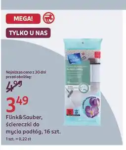 Rossmann Ściereczki nasączone do mycia podłóg wiosna Flink & Sauber oferta