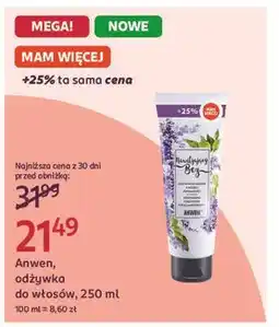 Rossmann Odżywka do włosów nawilżający bez Anwen oferta