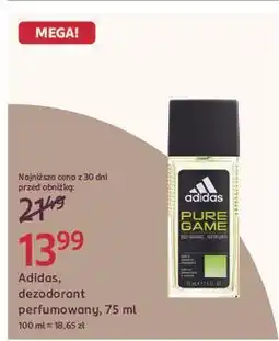Rossmann Woda toaletowa Adidas Men Pure Game oferta