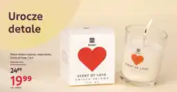 Rossmann Świeca sojowa scent of love Hiskin oferta
