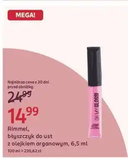 Rossmann Błyszczyk do ust Rimmel Oh My Gloss! oferta