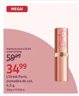 Rossmann Pomadka nr 174 insoucian L'oreal Color Rich Insolent oferta