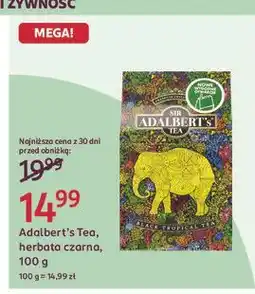 Rossmann Herbata czarna tropikalna Sir Adalbert's Tea oferta