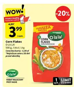 Intermarche Corn Flakes O LA LA! oferta