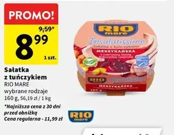 Intermarche Sałatka z tuńczykiem RIO MARE oferta