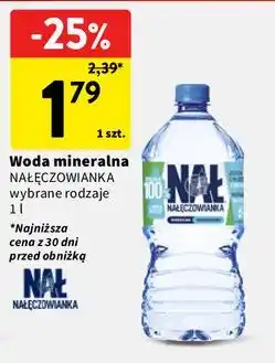 Intermarche Woda mineralna NAŁĘCZOWIANKA (1 l) oferta