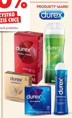 Intermarche Produkty Durex (prezerwatywy, żele, produkty intymne) oferta