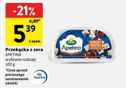 Intermarche Przekąska z sera Apetina oferta