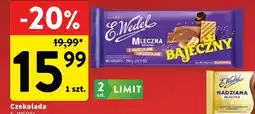 Intermarche Czekolada E. Wedel Mleczna Bajeczny oferta