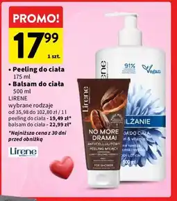 Intermarche Lirene Peeling do ciała 175 ml lub Balsam do ciała 500 ml oferta