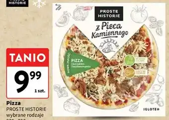 Intermarche Pizza PROSTE HISTORIE Z PIECA KAMIENNEGO oferta