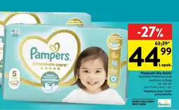 Intermarche Pieluszki dla dzieci Pampers Premium Care oferta