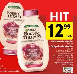 Intermarche Garnier Botanic Therapy Shampoo or Conditioner oferta