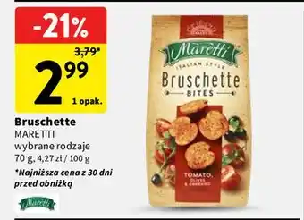 Intermarche Bruschette MARETTI oferta