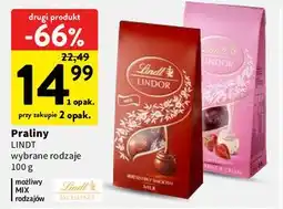 Intermarche Praliny Lindt Lindor oferta