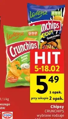 Intermarche Chipsy Crunchips oferta