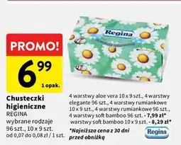 Intermarche Chusteczki higieniczne Regina oferta
