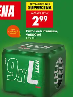 Biedronka Piwo Lech oferta