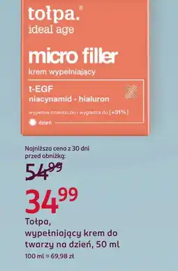 Rossmann Krem do twarzy Tołpa oferta