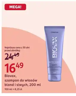 Rossmann Szampon Biovax oferta