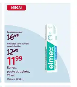 Rossmann Pasta do zębów Elmex oferta