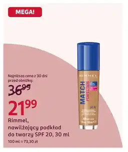 Rossmann Podkład do twarzy Rimmel oferta