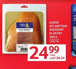 Selgros Łosoś wędzony Fisher King oferta