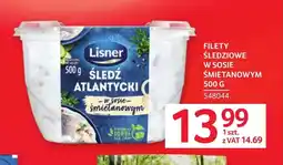 Selgros Filety śledziowe Lisner oferta