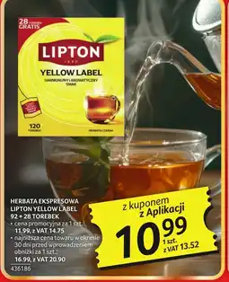 Selgros Herbata Lipton oferta