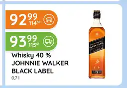 Eurocash Cash & Carry Whisky Johnnie Walker oferta